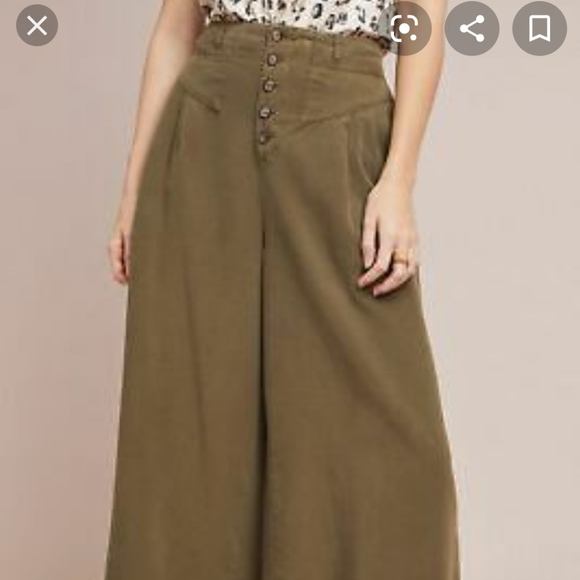Anthropologie Oceanside wide leg pants - Picture 1 of 4